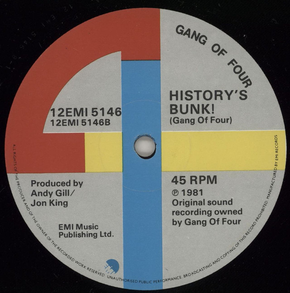 Gang Of Four What We All Want UK 12" vinyl single (12 inch record / Maxi-single)