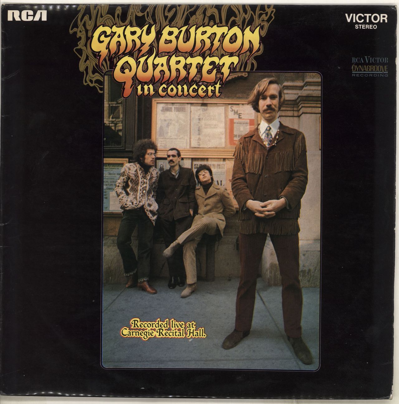 Gary Burton Gary Burton Quartet In Concert UK vinyl LP album (LP record) SF7980