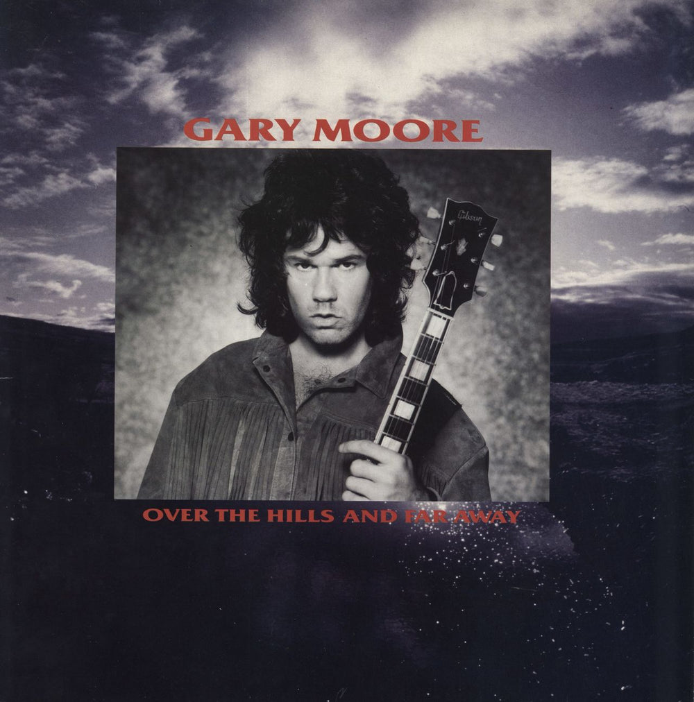 Gary Moore Over The Hills And Far Away - Gatefold UK 12" vinyl single (12 inch record / Maxi-single) TENTG134