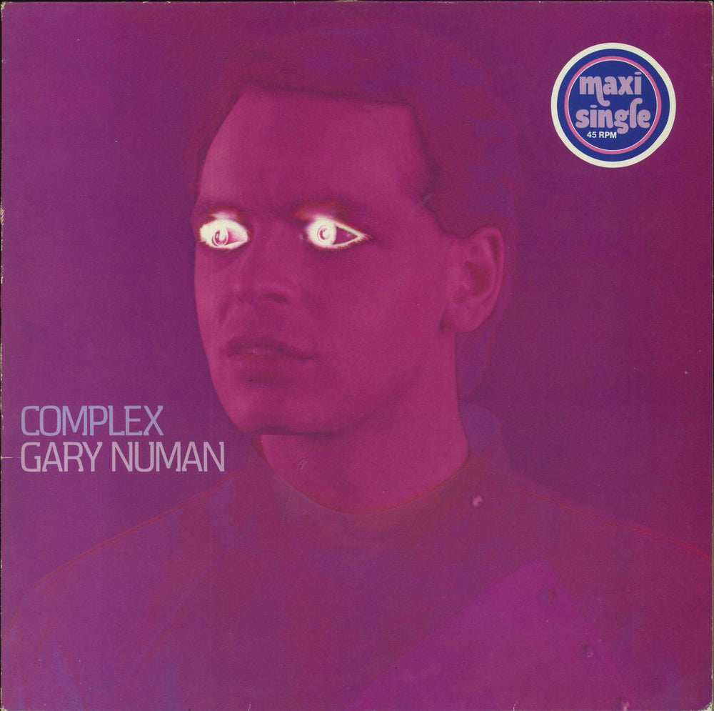 Gary Numan Complex German 12" vinyl single (12 inch record / Maxi-single) INT126.503