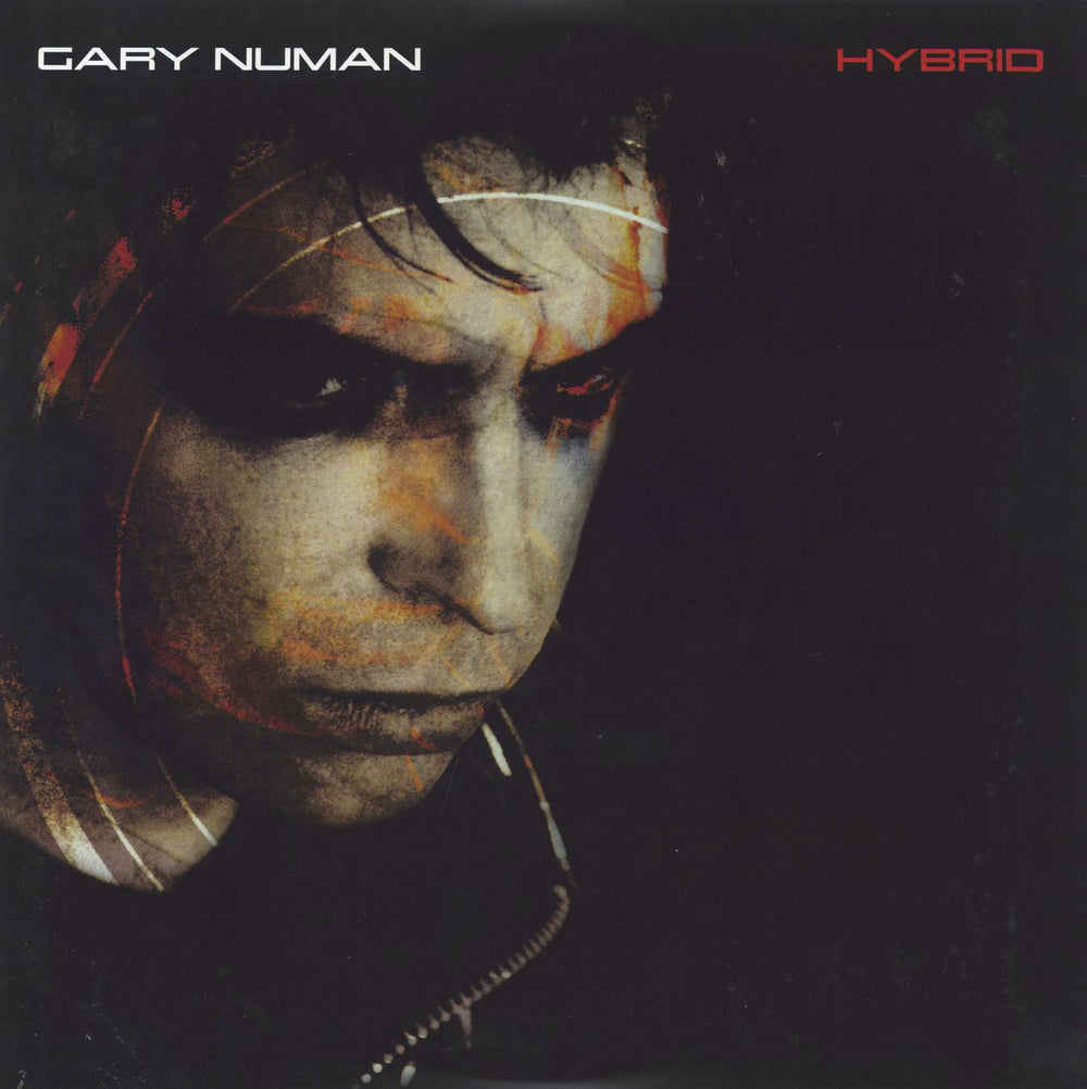 Gary Numan Hybrid - 140 Gram Red Vinyl UK 2-LP vinyl record set (Double LP Album) DEMREC731