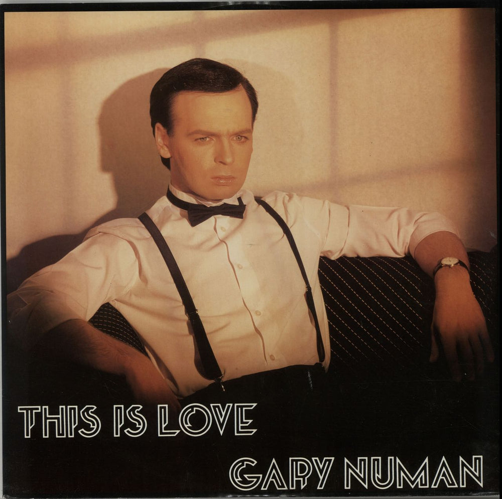 Gary Numan This Is Love UK 12" vinyl single (12 inch record / Maxi-single) NUM16