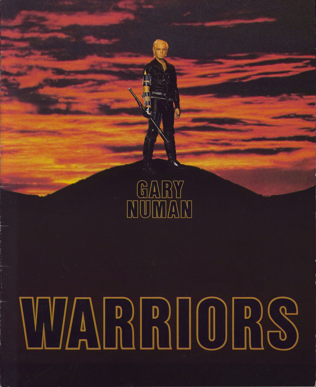 Gary Numan Warriors 1983 + Photobook Advertisement Insert UK tour programme TOUR PROGRAMME