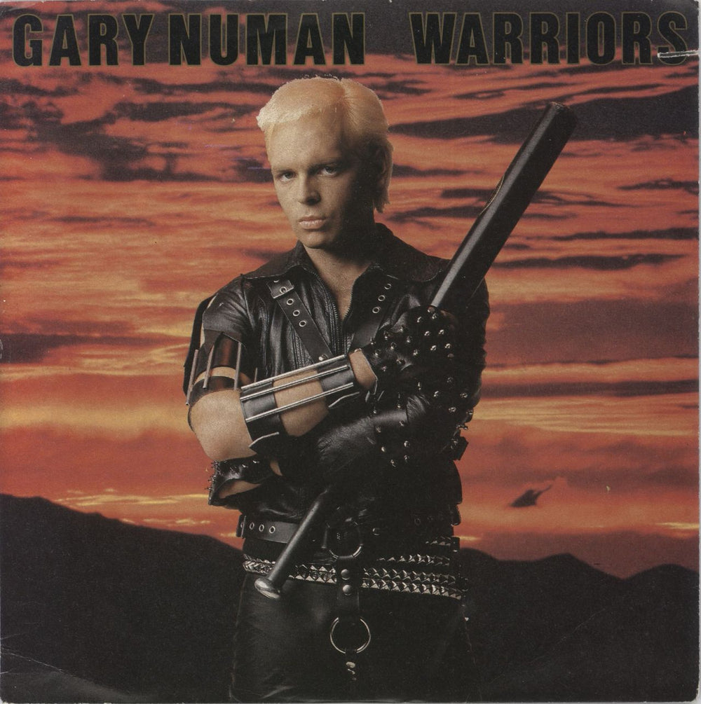 Gary Numan Warriors Italian 7" vinyl single (7 inch record / 45) 249661-7