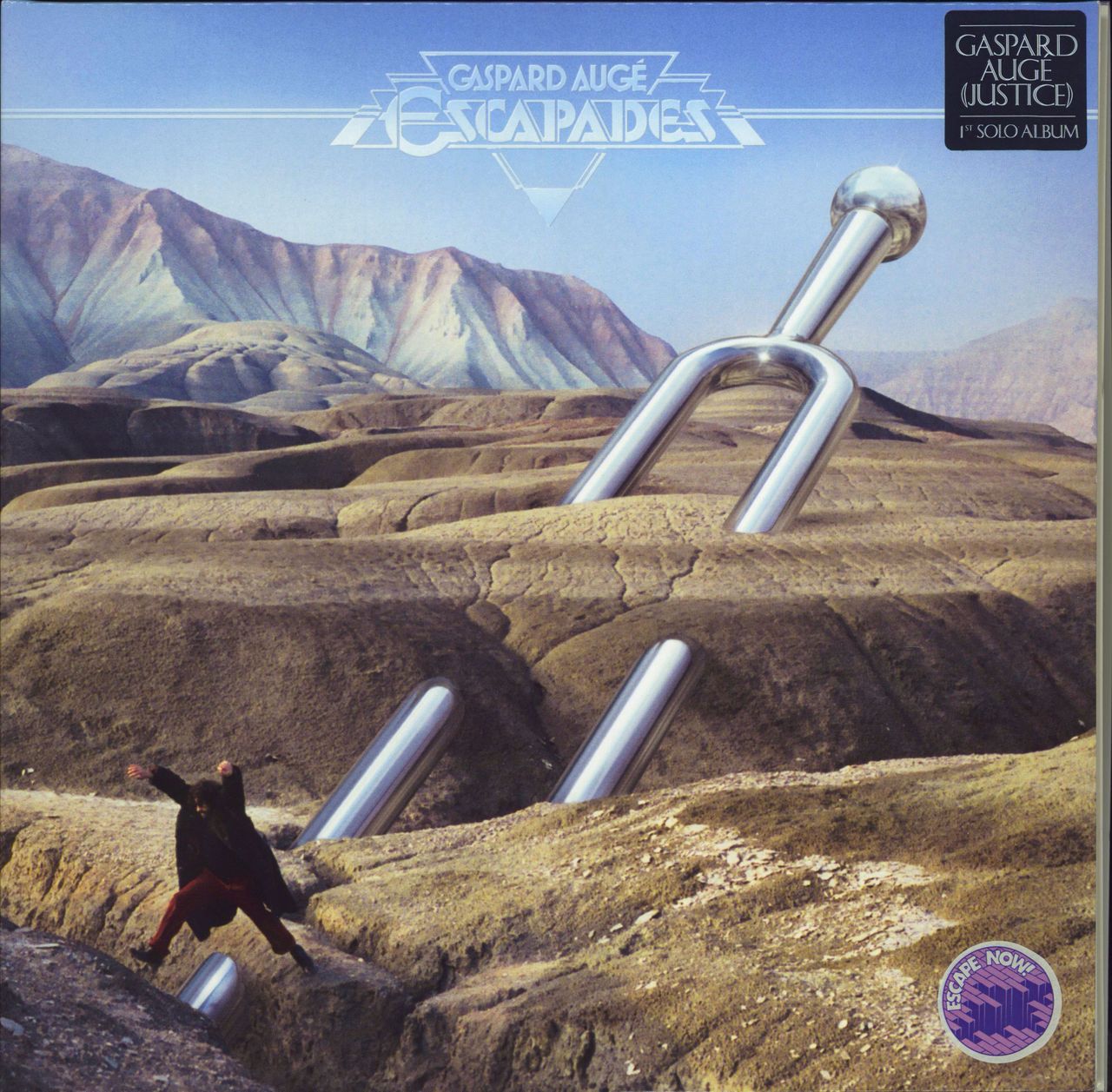 Gaspard Auge Escapades French vinyl LP album (LP record) EDLP2021-2