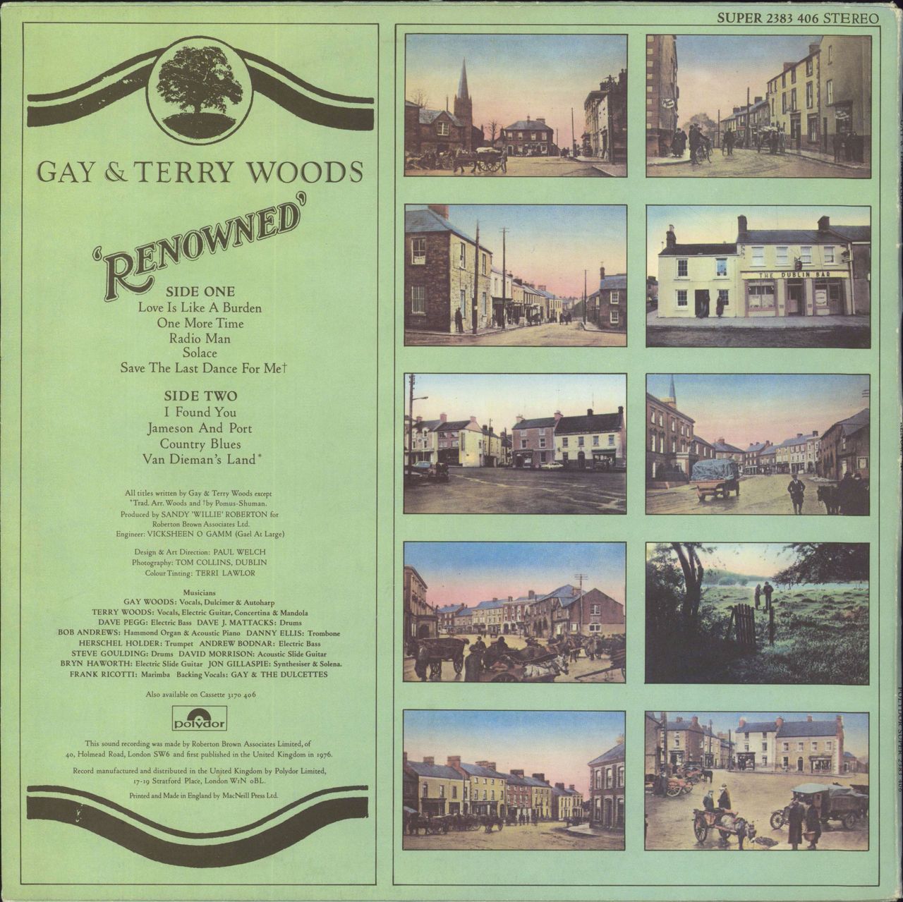 中古レコード】 Gay and Terry WOODS / Backwoods - 洋楽