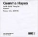 Gemma Hayes Let A Good Thing Go UK Promo CD-R acetate CD ACETATE