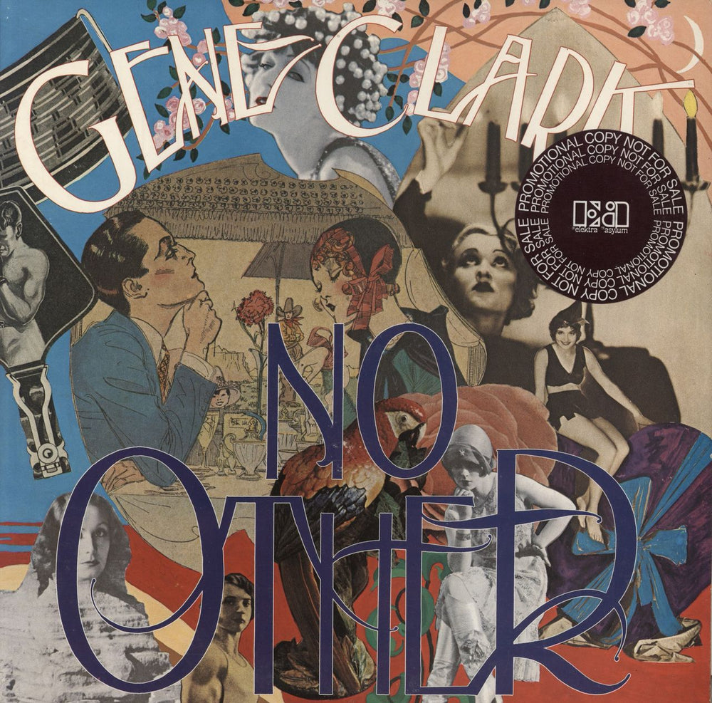 Gene Clark No Other + Poster - Promo US Promo vinyl LP album (LP record) 7E-1016