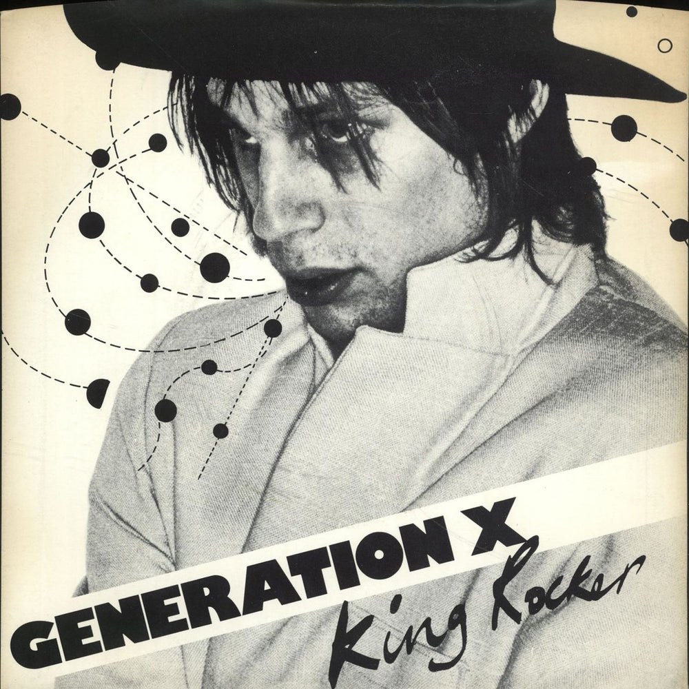 Generation X King Rocker - Inj - P/S UK 7" vinyl single (7 inch record / 45) CHS2261