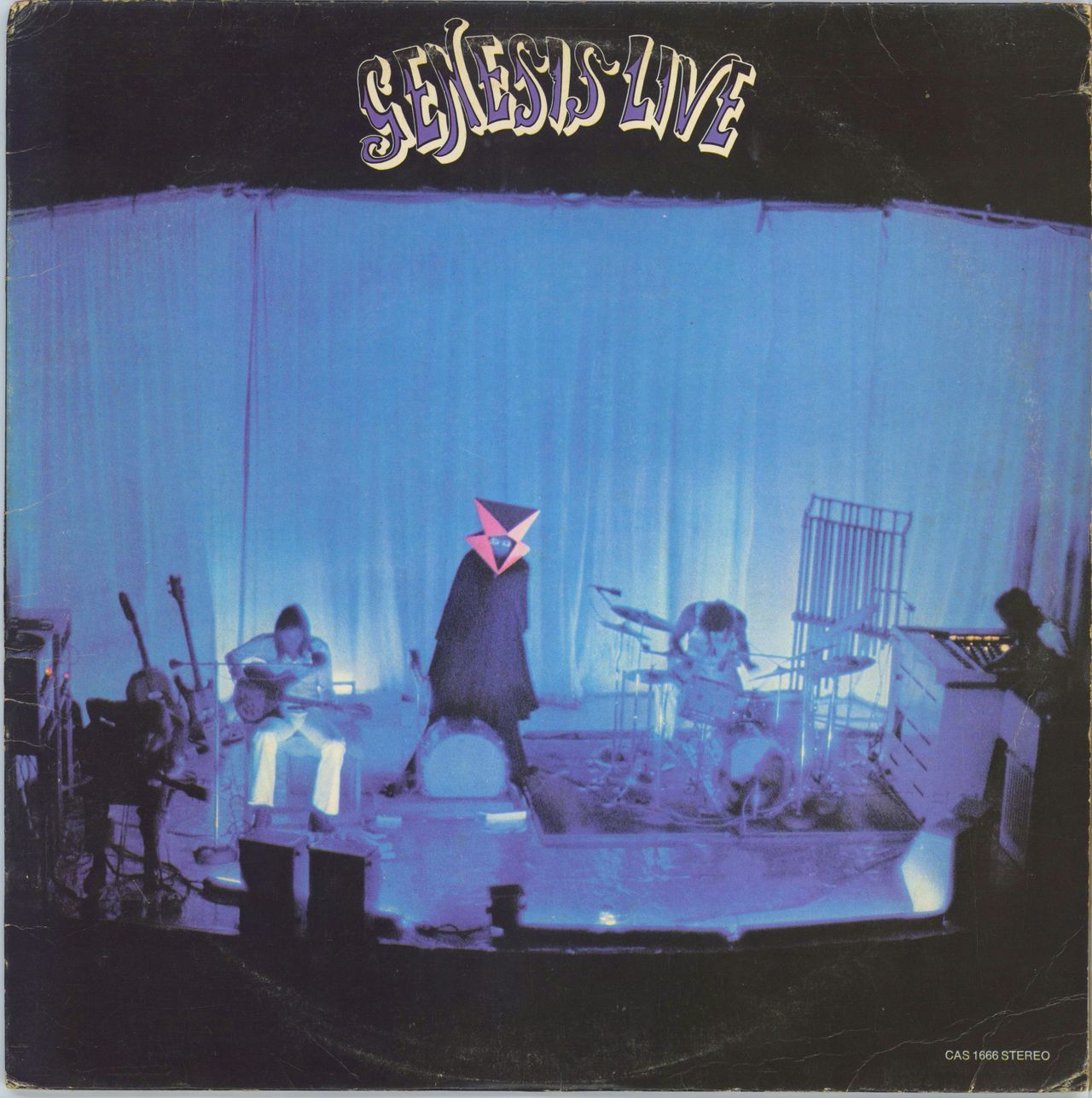 Genesis Live - scroll label - EX US vinyl LP album (LP record) CAS1666