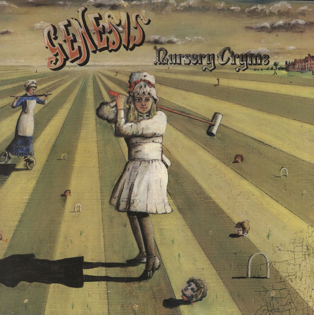 Genesis Nursery Cryme - 2nd - Smooth UK vinyl LP album (LP record) CAS1052