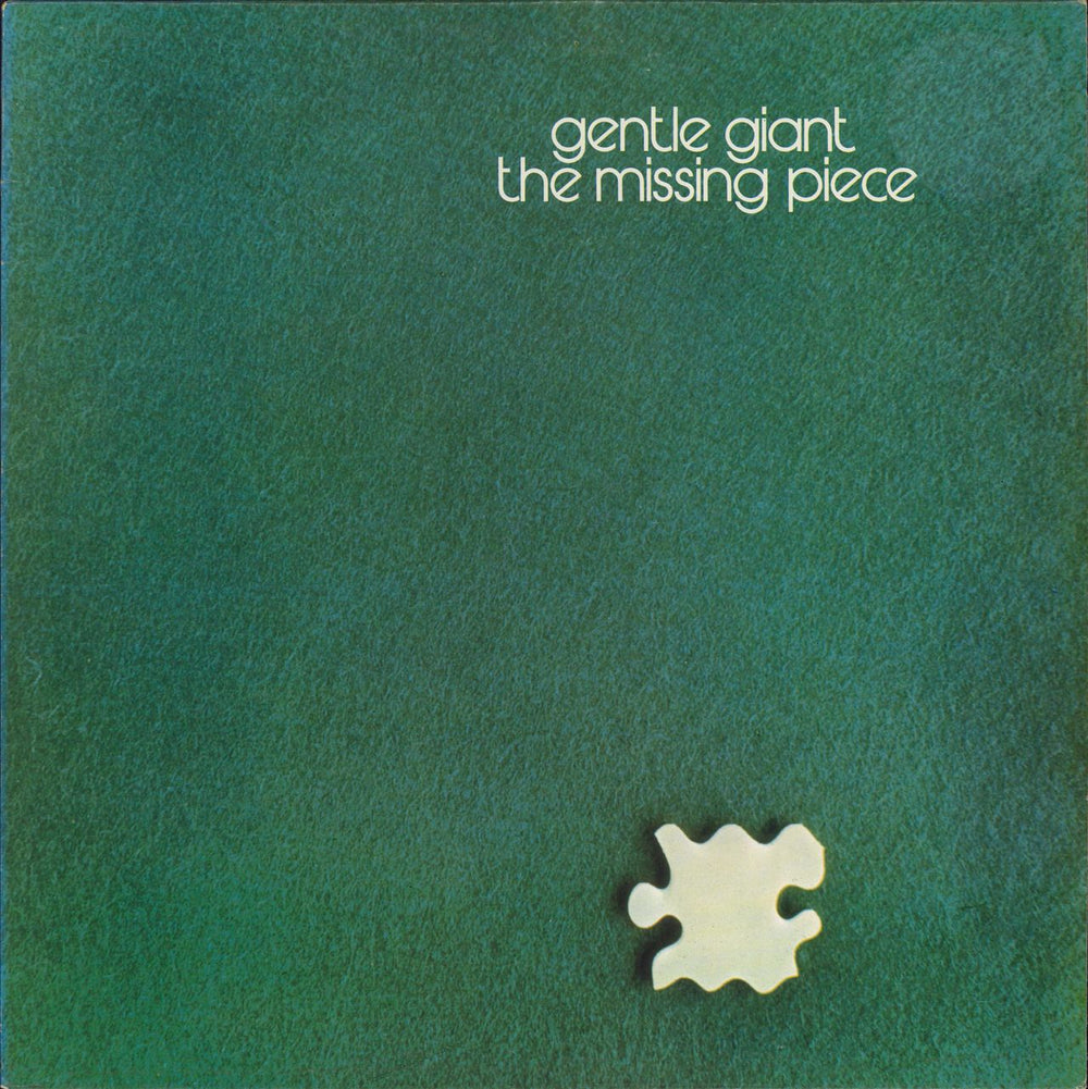 Gentle Giant The Missing Piece - 1st - EX UK vinyl LP album (LP record) CHR1152