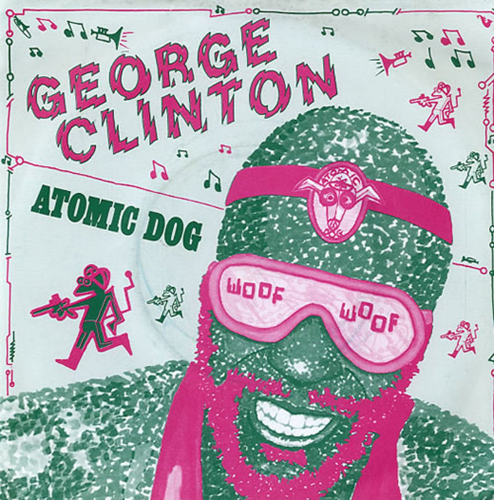 George Clinton Atomic Dog UK 7" vinyl single (7 inch record / 45) CL280
