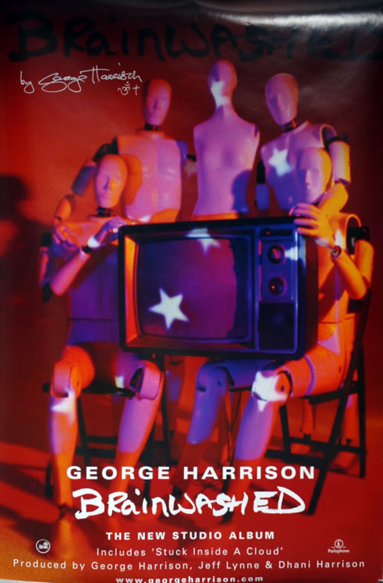 George Harrison Brainwashed UK Promo Poster