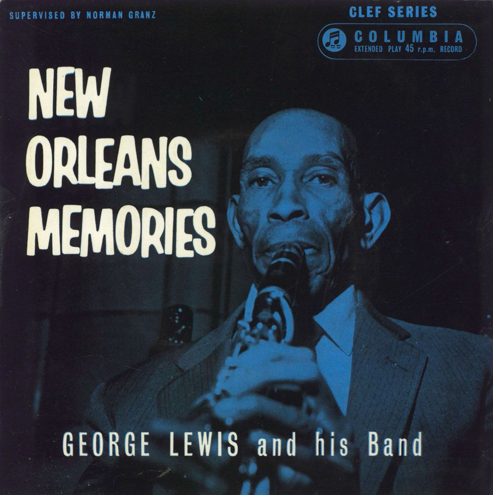 George Lewis New Orleans Memories EP UK 7" vinyl single (7 inch record / 45) SEB10112