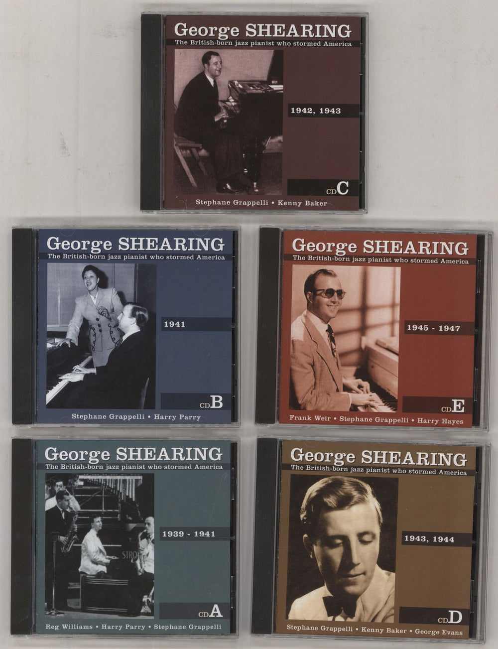 George Shearing The Early Years UK CD Single Box Set GSGCXTH813278