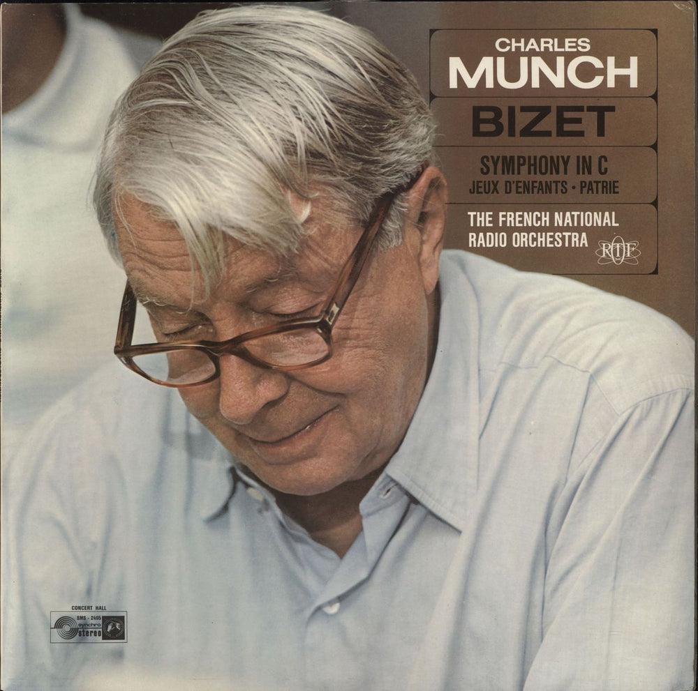 Georges Bizet Symphony In C / Jeux D'Enfants / Patrie UK vinyl LP album (LP record) SMSA2495