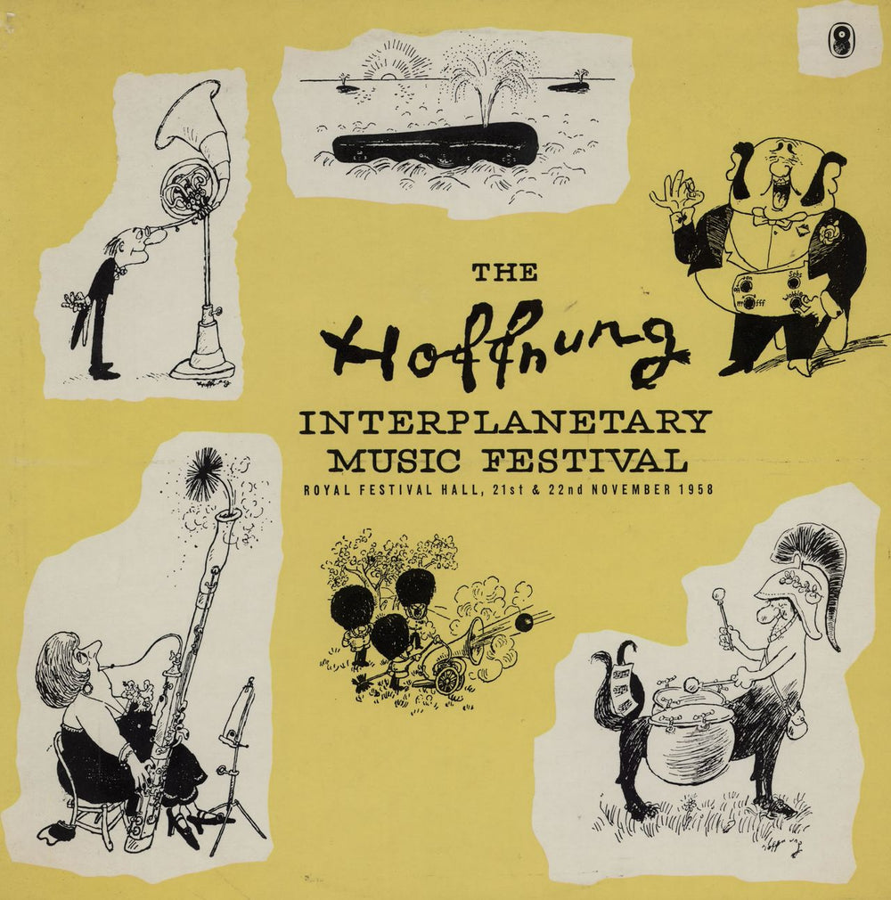 Gerard Hoffnung Hoffnung Interplanetary Music Festival UK vinyl LP album (LP record) TP701