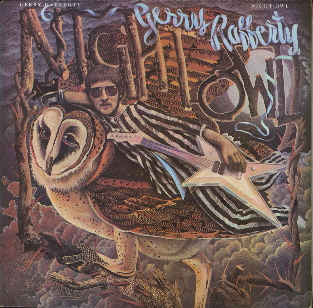 Gerry Rafferty Night Owl South African vinyl LP album (LP record) UAS7239
