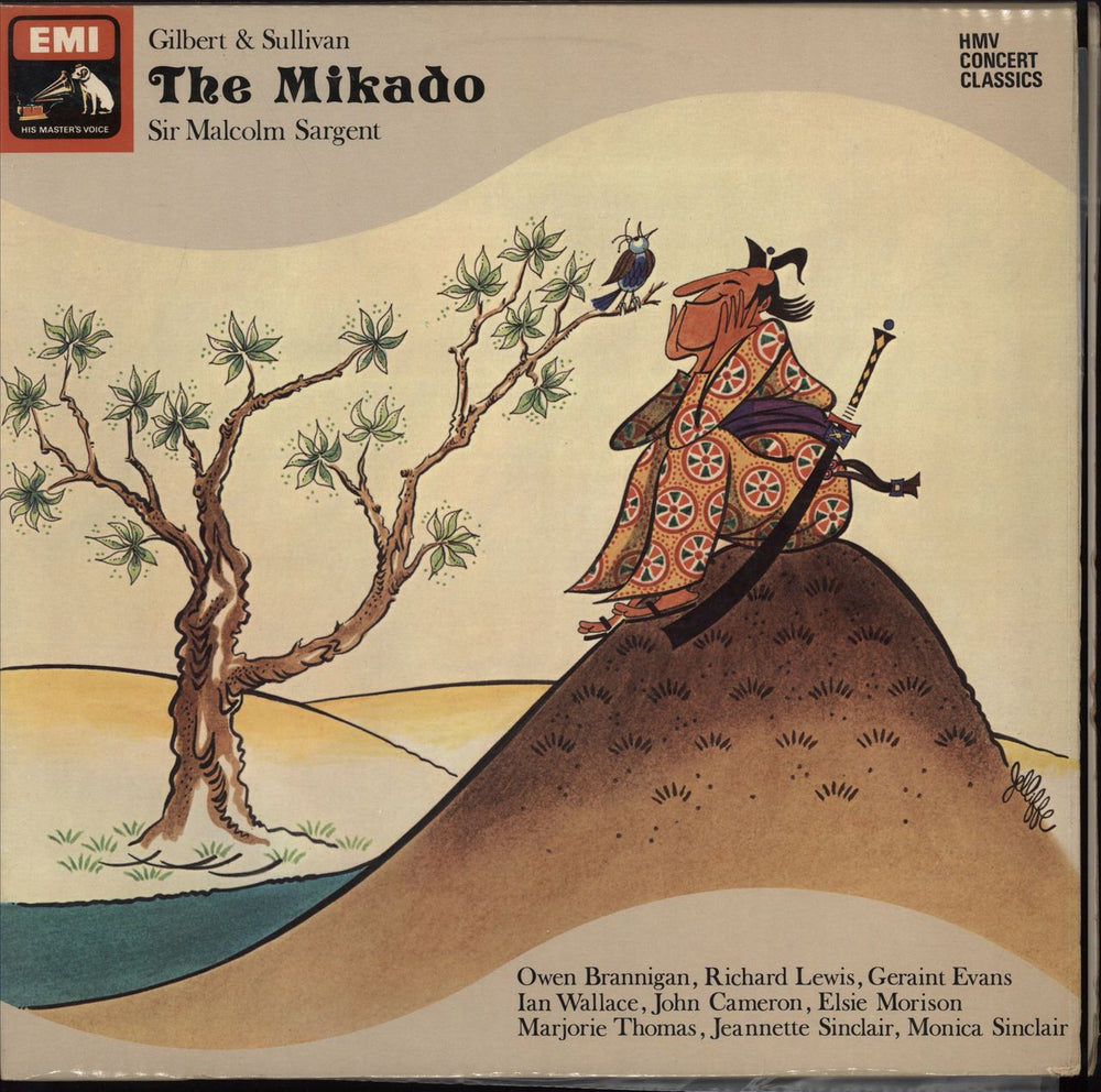 Gilbert & Sullivan The Mikado UK 2-LP vinyl record set (Double LP Album) SXDW3019