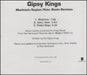 Gipsy Kings Mochiach/Kaplan/Huts 'Roots' Remixes US Promo CD single (CD5 / 5") PRO-CDR-101407