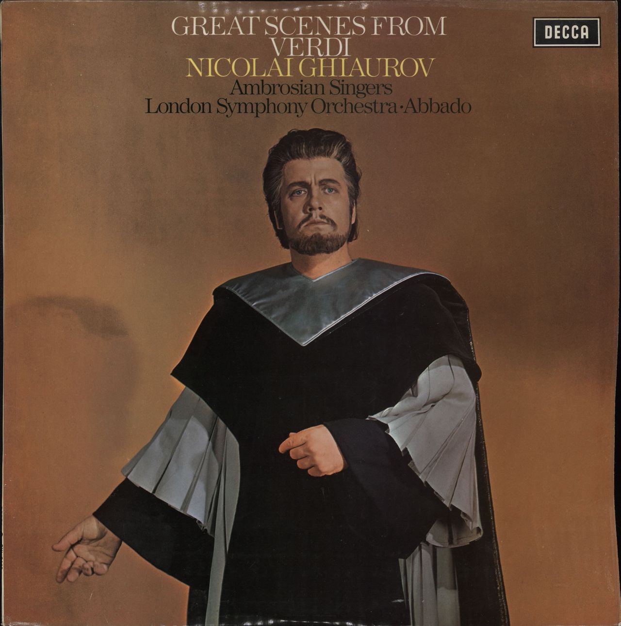 Giuseppe Verdi Great Scenes From Verdi UK vinyl LP album (LP record) SXL6443