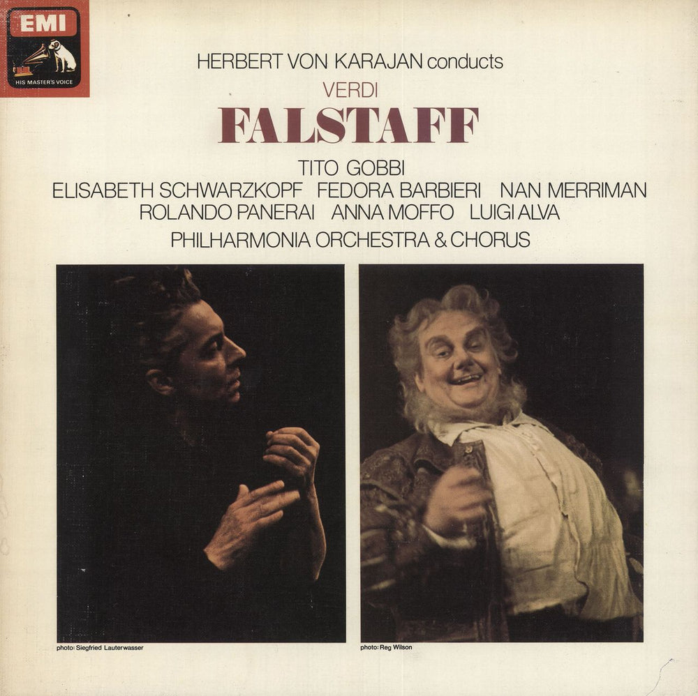 Giuseppe Verdi Verdi: Falstaff UK Vinyl Box Set SLS5037