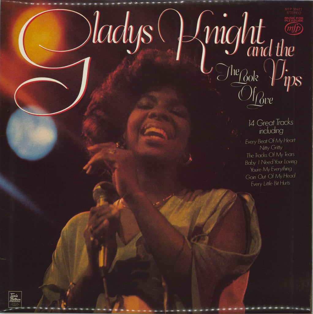 Gladys Knight & The Pips The Look Of Love UK Vinyl LP