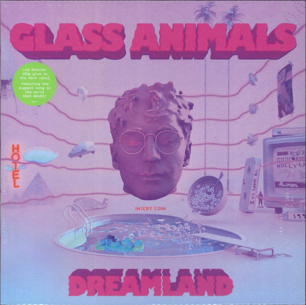 Glass Animals Dreamland - 180gm Glow In The Dark Vinyl - Sealed UK vinyl LP album (LP record) 0883383