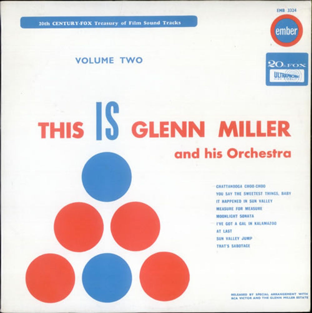 Glenn Miller This Is Glenn Miller - Volume Two UK vinyl LP album (LP record) EMB3324