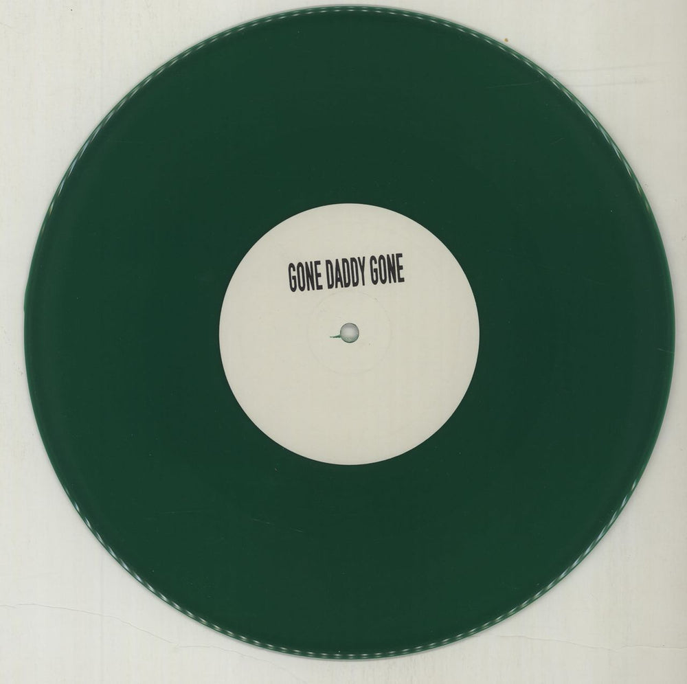 Gnarls Barkley Gone Daddy Gone - Green Vinyl UK Promo 10" vinyl single (10 inch record) GNH10GO681743