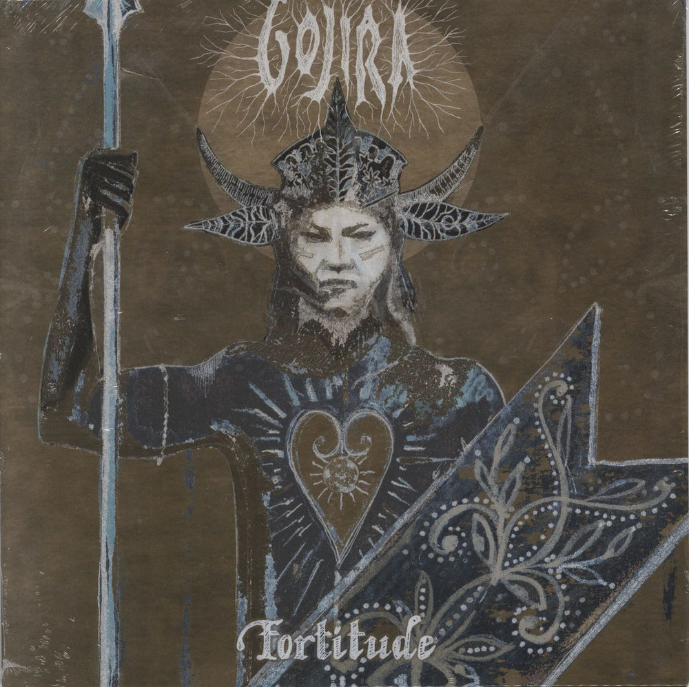 Gojira Fortitude - Red Vinyl US vinyl LP album (LP record) 075678644511