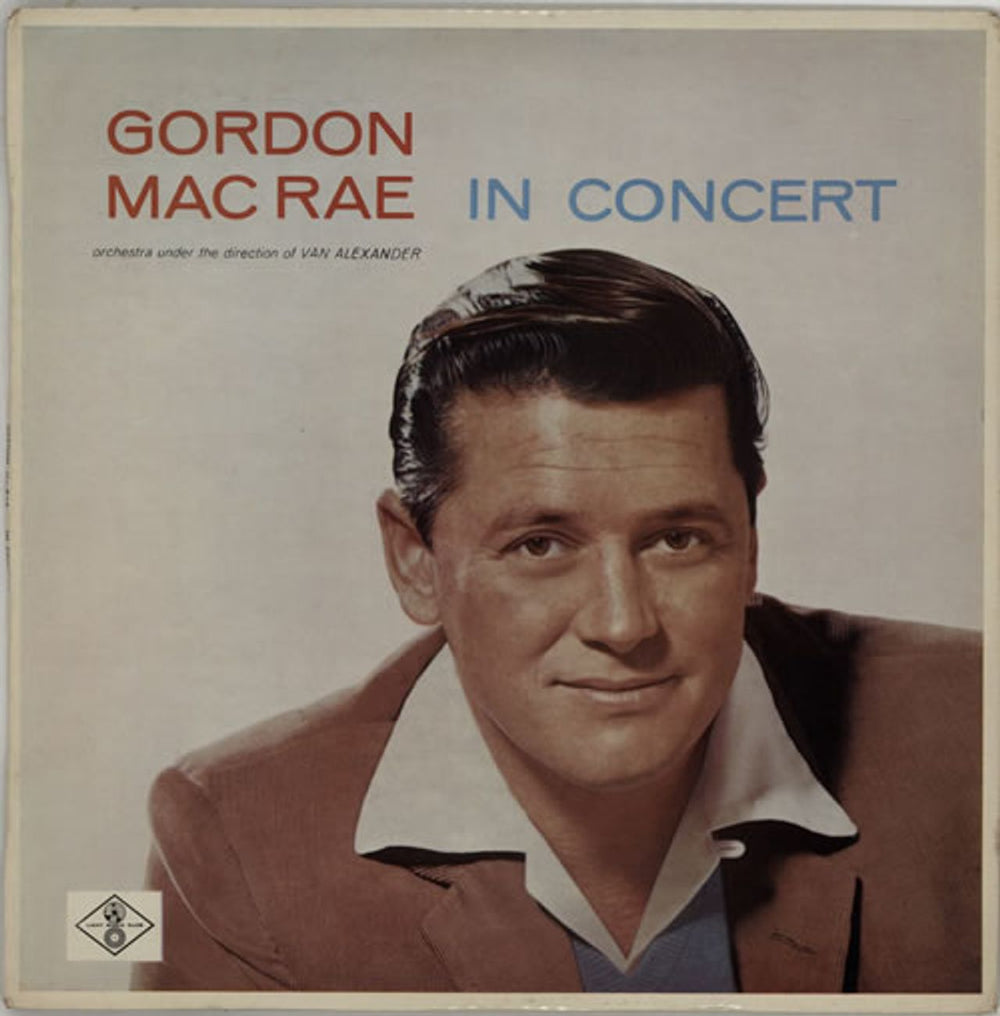 Gordon MacRae In Concert Australian vinyl LP album (LP record) LM85