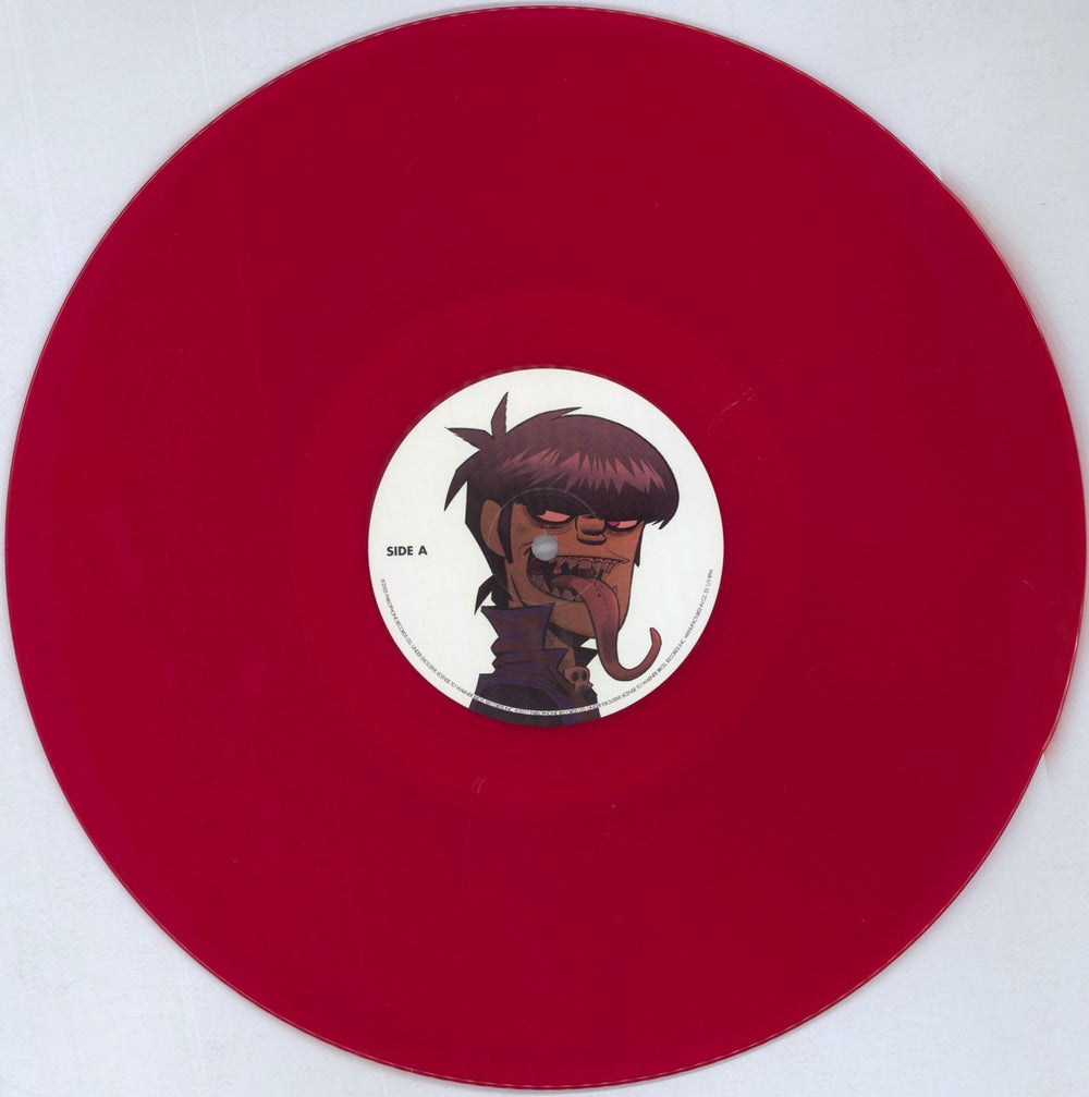 Gorillaz Demon Days - Red Vinyl US 2-LP vinyl record set (Double LP Album) GLZ2LDE819964
