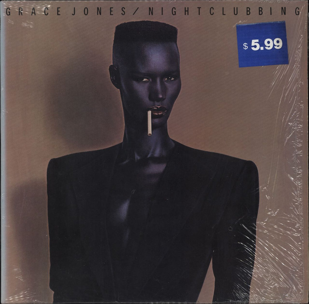 Grace Jones Nightclubbing - shrink US vinyl LP album (LP record) ILPS-9624