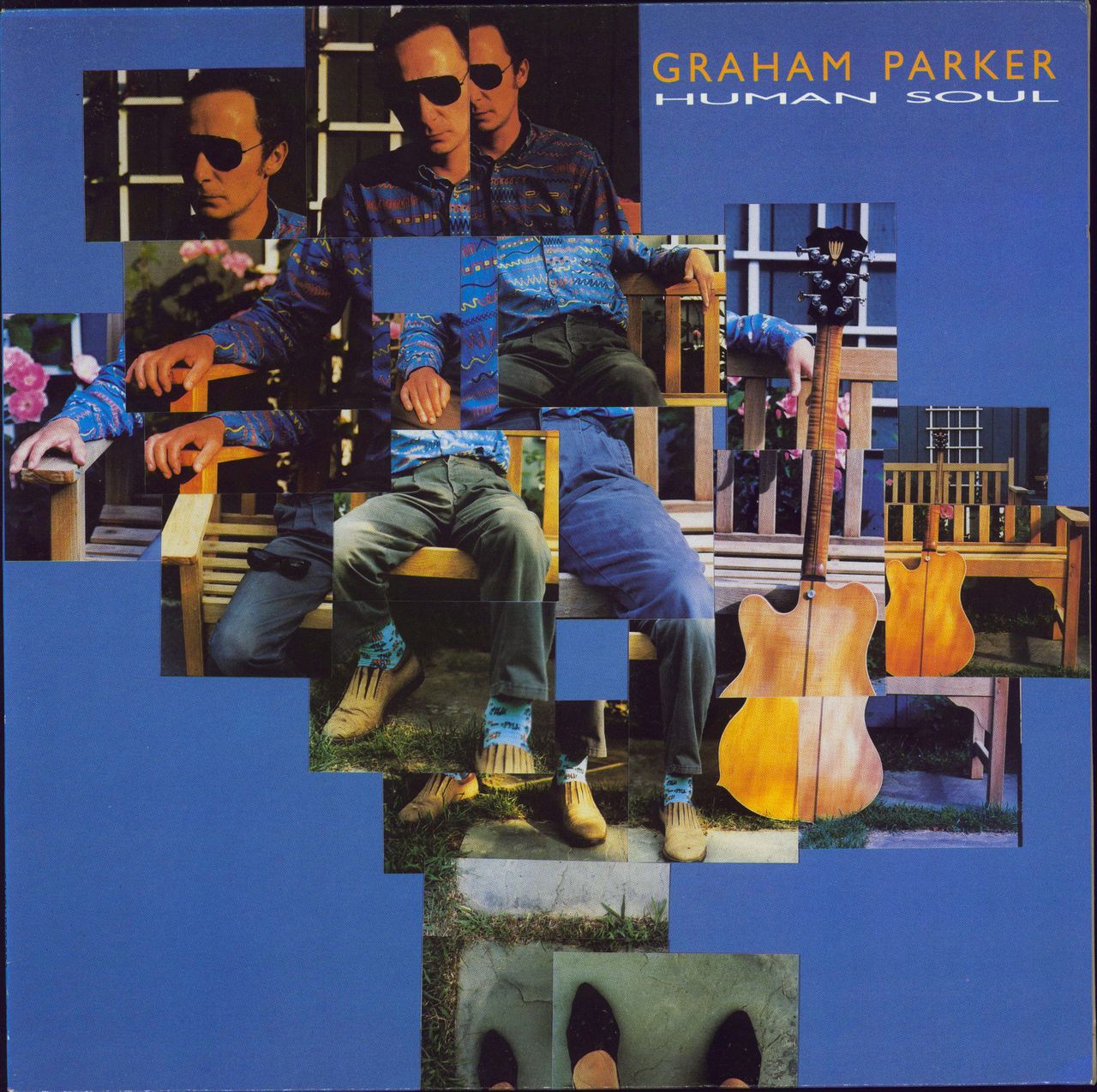 Graham Parker Human Soul UK vinyl LP album (LP record) FIEND163