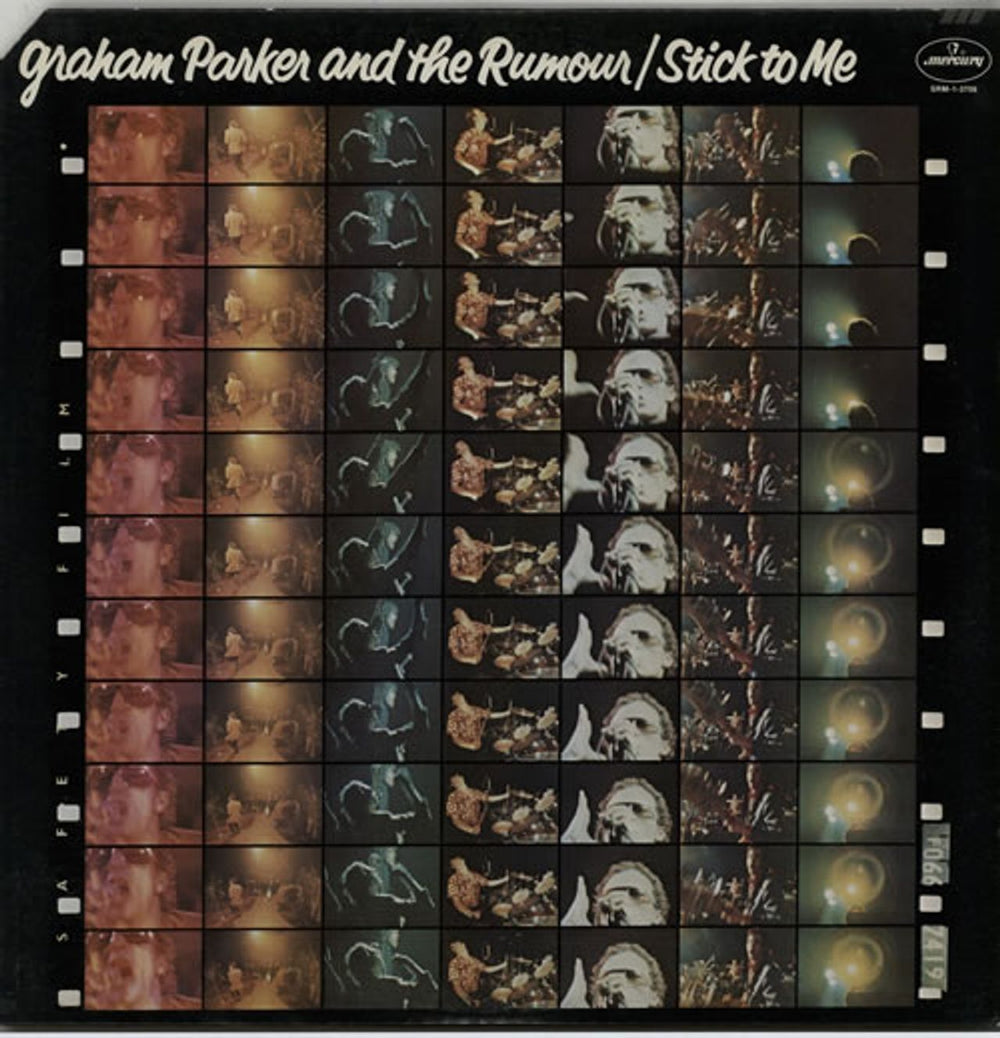 Graham Parker Stick To Me US vinyl LP album (LP record) SRM-1-3706