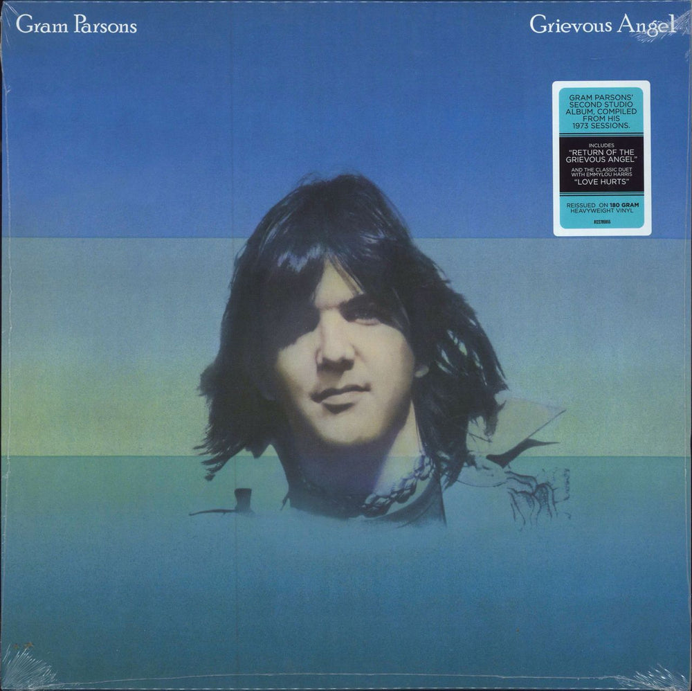 Gram Parsons Grievous Angel - 180gm Vinyl - Sealed UK vinyl LP album (LP record) 8122795955