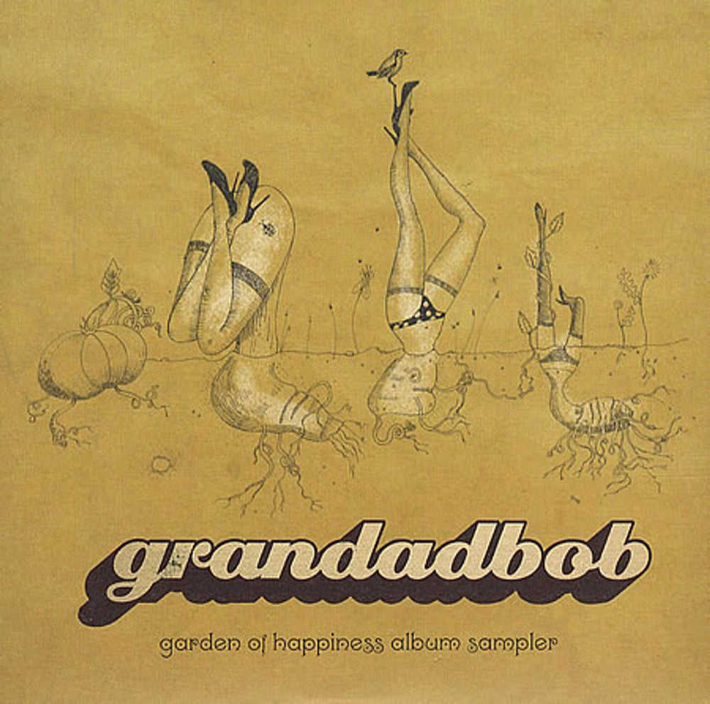 Grandadbob Garden Of Happiness Album Sampler UK Promo CD single (CD5 / 5") ECB98CDX1