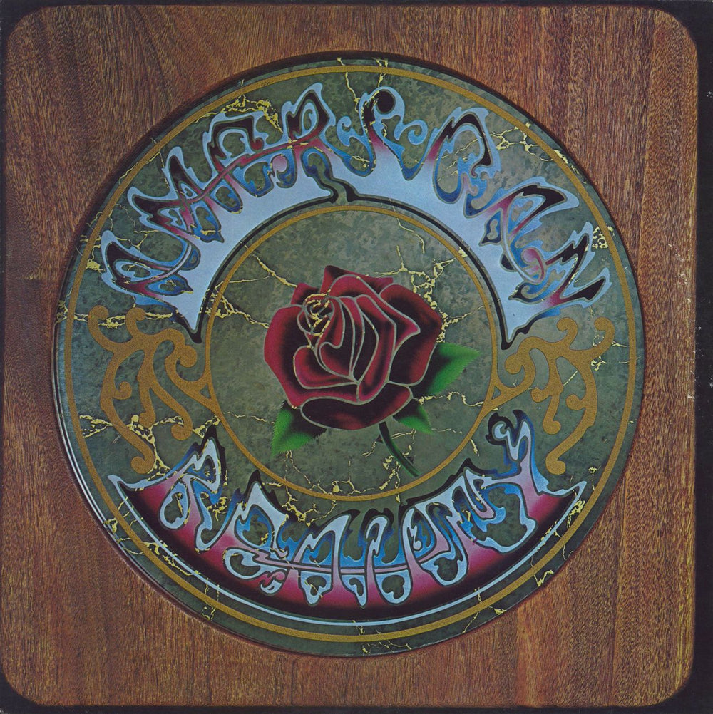 Grateful Dead American Beauty - Cream Label US vinyl LP album (LP record) WS1893