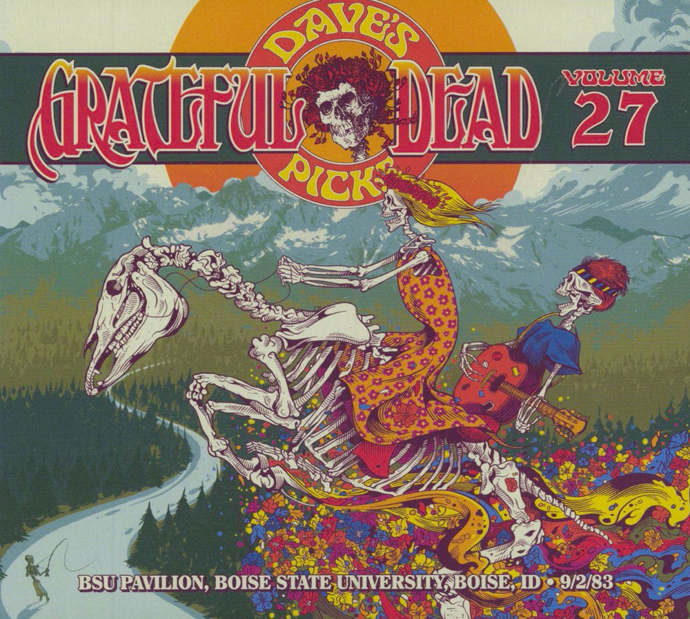 Grateful Dead Dave's Picks Volume 27: BSU Pavilion, Boise State University, Boise, ID 9/2/83 US 3-CD album set (Triple CD) R2565021