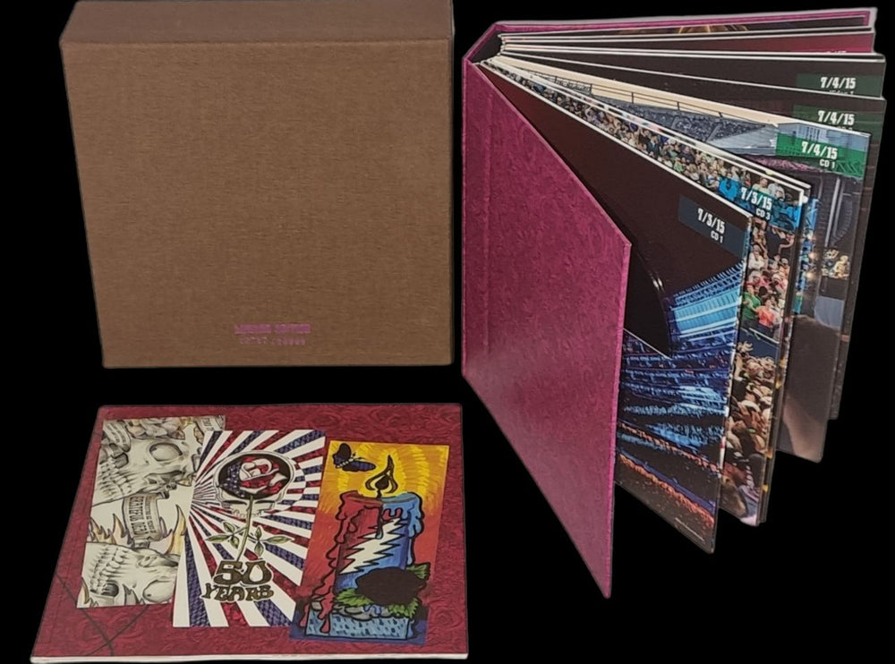 Grateful Dead Fare Thee Well Complete Box July 3, 4, & 5 2015 US