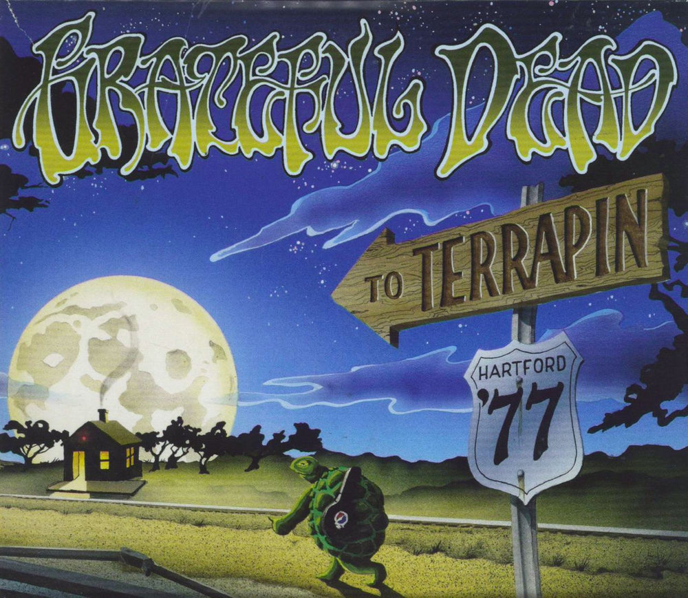 Grateful Dead To Terrapin: Hartford '77 UK 3-CD album set (Triple CD) 8122798690