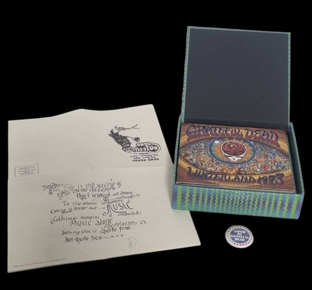 Grateful Dead Winterland 1973: The Complete Recordings + Bonus CD US CD Album Box Set GRDDXWI805074