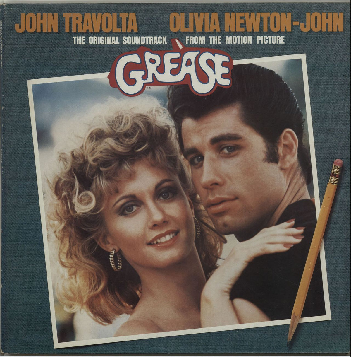 Grease Grease Original Soundtrack UK 2LP vinyl set —