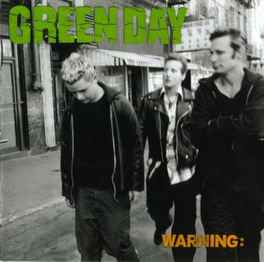 Green Day Warning - Moss Green Vinyl - Sealed US vinyl LP album (LP record) ADN300121