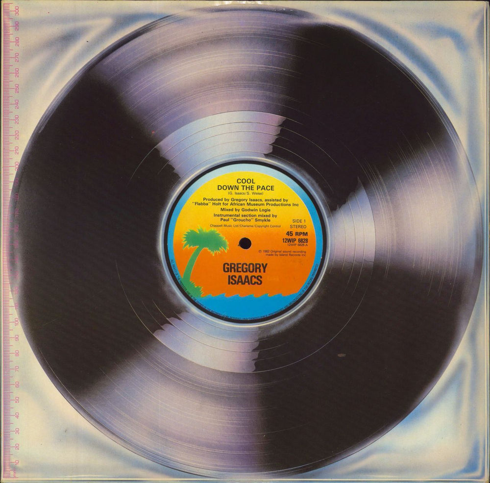Gregory Isaacs Cool Down The Pace UK 12" vinyl single (12 inch record / Maxi-single) 12WIP6828