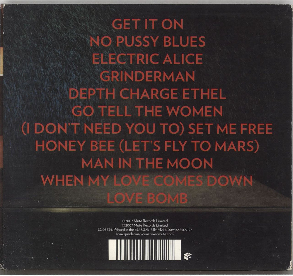 Grinderman Grinderman - Digipak UK CD album (CDLP) 094638509127