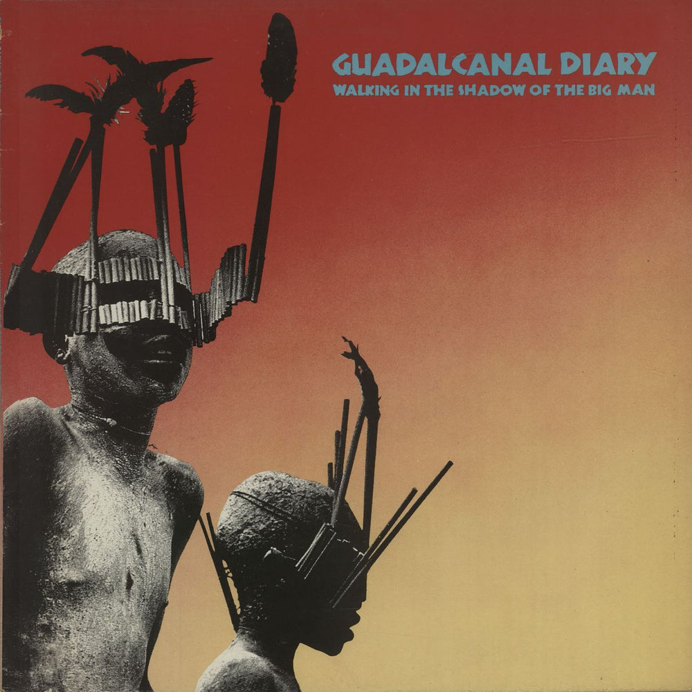 Guadalcanal Diary Walking In The Shadow Of The Big Man UK vinyl LP album (LP record) HYBLP2