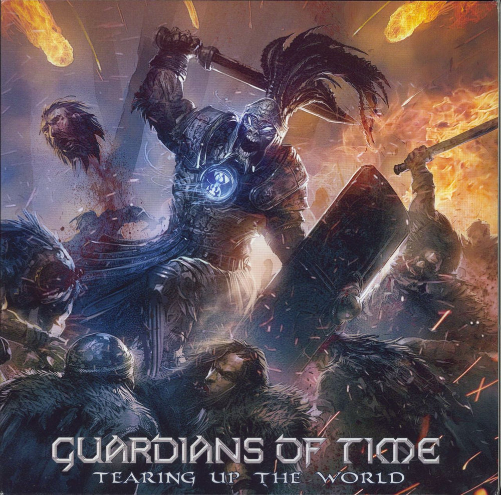 Guardians Of Time Tearing Up The World UK 2-LP vinyl record set (Double LP Album) ROAR1814LP